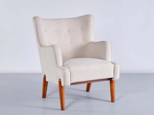 Armchairs by Eva and Nils Koppel for Slagelse Møbelværk, Denmark, 1950s, Set of 2-FMT-1275233