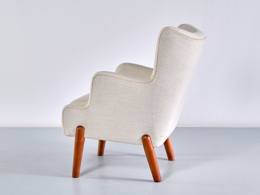 Armchairs by Eva and Nils Koppel for Slagelse Møbelværk, Denmark, 1950s, Set of 2-FMT-1275233