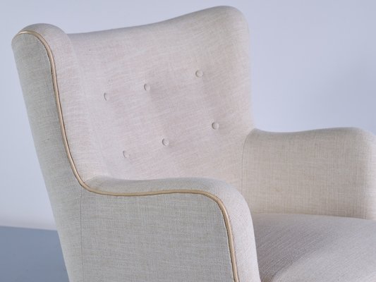 Armchairs by Eva and Nils Koppel for Slagelse Møbelværk, Denmark, 1950s, Set of 2-FMT-1275233