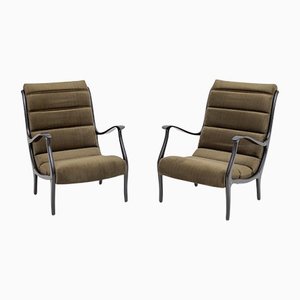 Armchairs by Ezio Longhi, Italy, 1950s, Set of 2-VEI-1189755