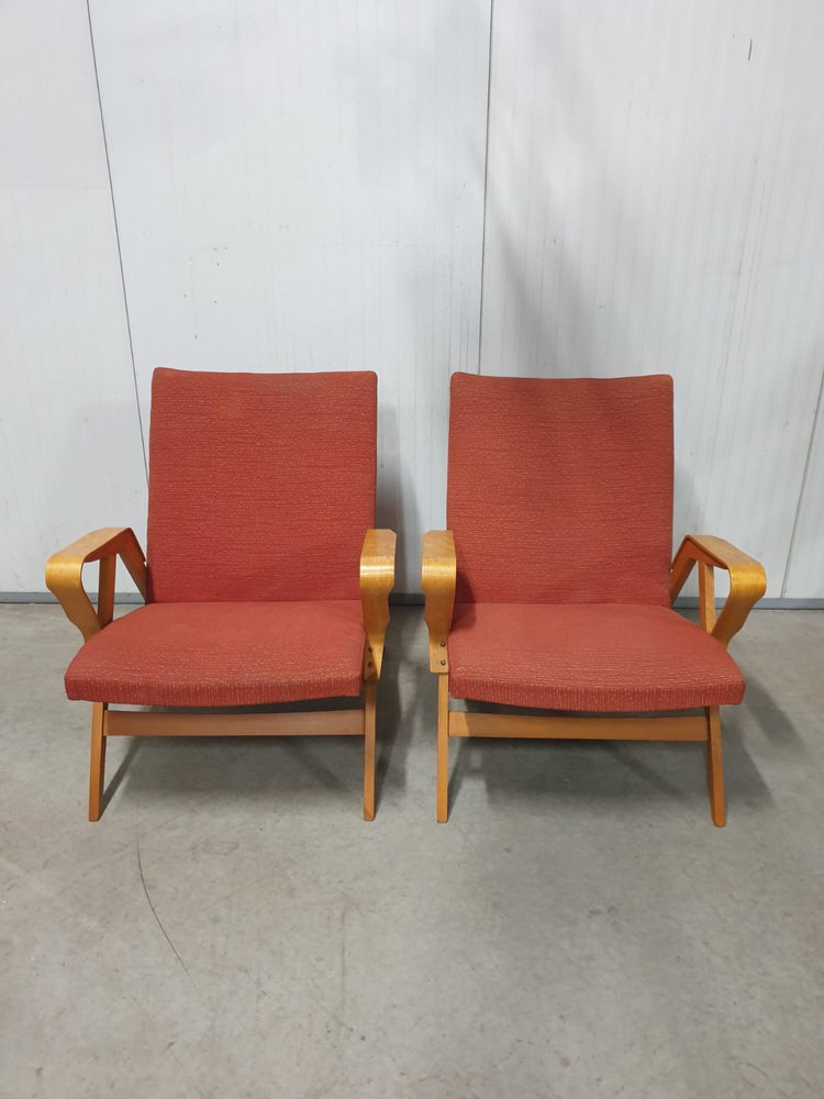 Armchairs by František Jirák for Tatra Acquisition, Czechoslovakia, 1970s, Set of 2