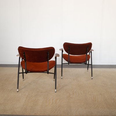 Armchairs by Gastone Rinaldi for Rima, 1950s, Set of 2-JQO-1726149