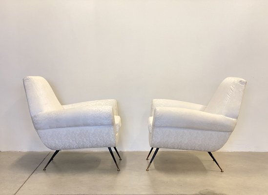 Armchairs by Gigi Radice for Minotti, 1950s, Set of 2-NPC-1798017