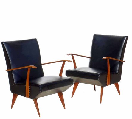 Armchairs by Giulia Veronesi, 1950s, Set of 2-KGD-820143