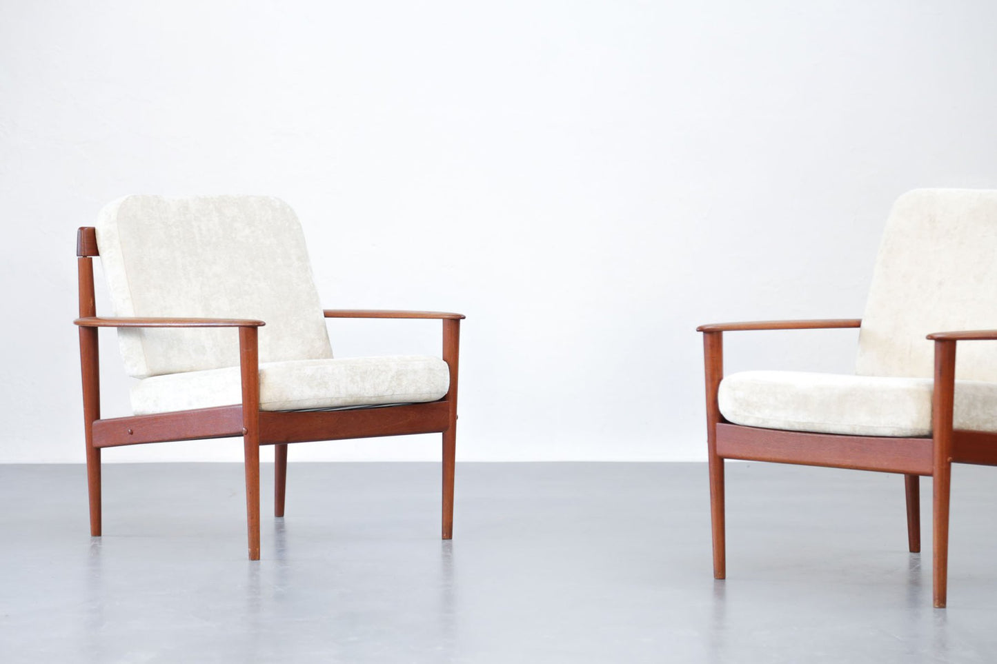 Armchairs by Grete Jalk, 1960s, Set of 2