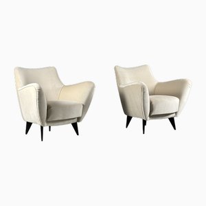 Armchairs by Guglielmo Veronesi for ISA, Italy, 1950s, Set of 2-RAF-1796381