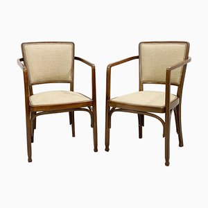 Armchairs by Gustav Siegel for J & J Kohn, Set of 2-FGA-923145