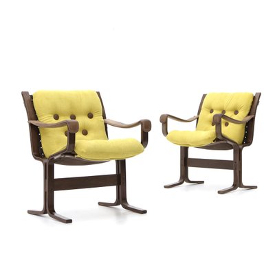 Armchairs by Ingmar Relling for Westnofa, 1970s, Set of 2-EZ-980221