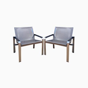 Armchairs by Jacques Toussaint & Patrizia Angeloni for Matteo Grassi, 1970s, Set of 2-RTR-849750