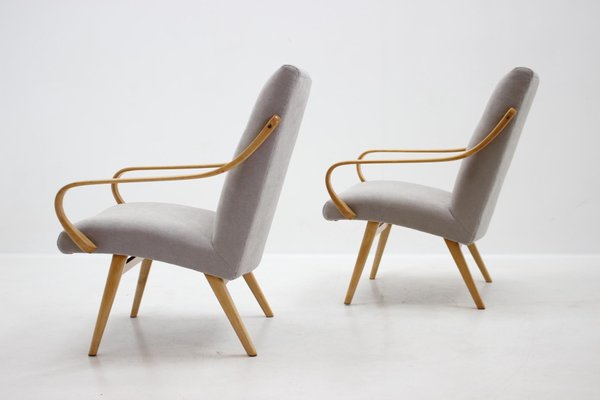 Armchairs by Jaroslav Smidek for Ton, 1960s, Set of 2-TZ-1287099