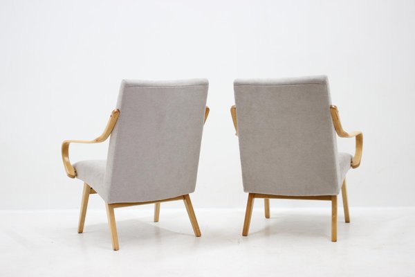 Armchairs by Jaroslav Smidek for Ton, 1960s, Set of 2-TZ-1287099