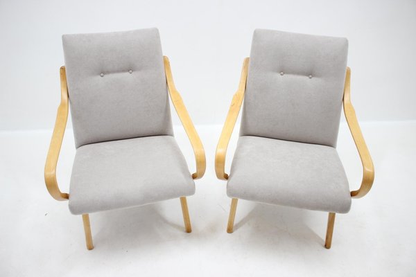 Armchairs by Jaroslav Smidek for Ton, 1960s, Set of 2-TZ-1287099