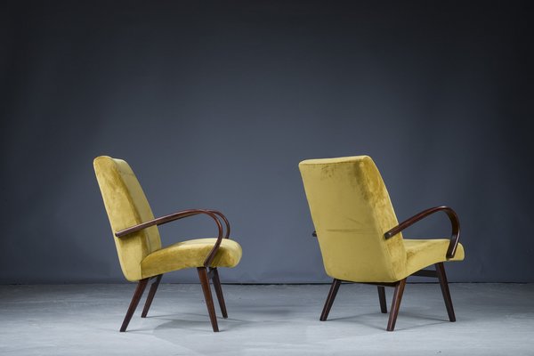 Armchairs by Jaroslav Smidek for Ton, 1960s, Set of 2-ZZH-1283369