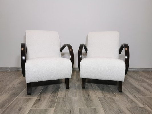 Armchairs by Jindrich Halabala, 1940s, Set of 2-QJA-1779652