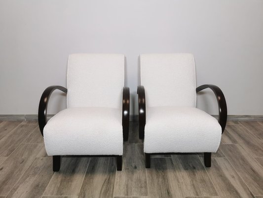 Armchairs by Jindrich Halabala, 1940s, Set of 2-QJA-1779652