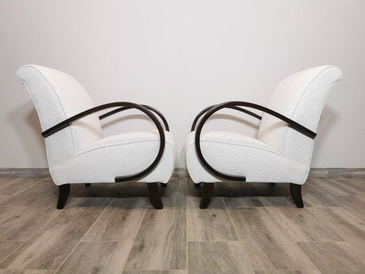 Armchairs by Jindrich Halabala, 1940s, Set of 2-QJA-1779652