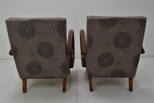 Armchairs by Jindrich Halabala, 1950s, Set of 2-TZ-1317155