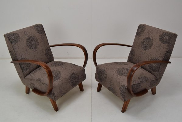 Armchairs by Jindrich Halabala, 1950s, Set of 2-TZ-1317155