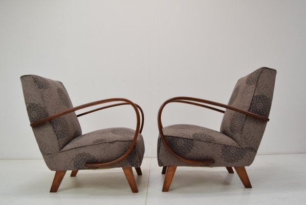 Armchairs by Jindrich Halabala, 1950s, Set of 2-TZ-1317155