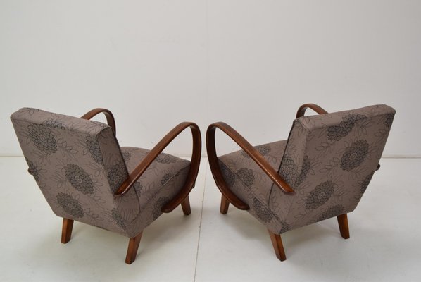 Armchairs by Jindrich Halabala, 1950s, Set of 2-TZ-1317155