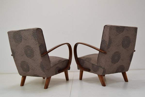 Armchairs by Jindrich Halabala, 1950s, Set of 2-TZ-1317155