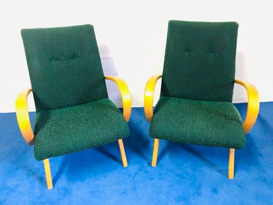 Armchairs by Jindrich Halabala, 1960s, Set of 2-JXK-1001411