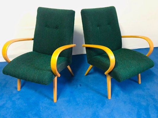 Armchairs by Jindrich Halabala, 1960s, Set of 2-JXK-1001411