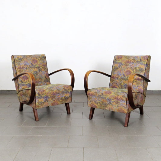 Armchairs by Jindřich Halabala for Up Závody, Set of 2