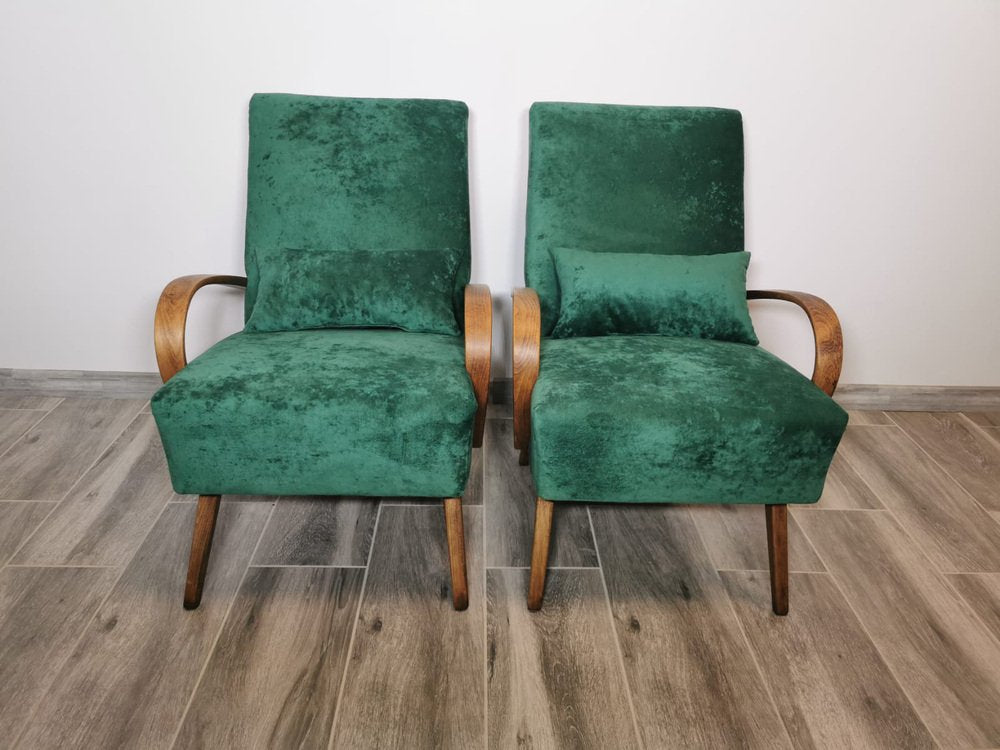 Armchairs by Jindřich Halabala, Set of 2-KGI-968884