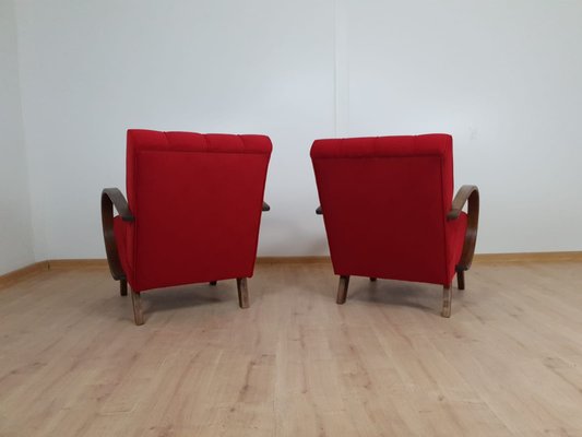 Armchairs by Jindřich Halabala, Set of 2-QJA-1083112