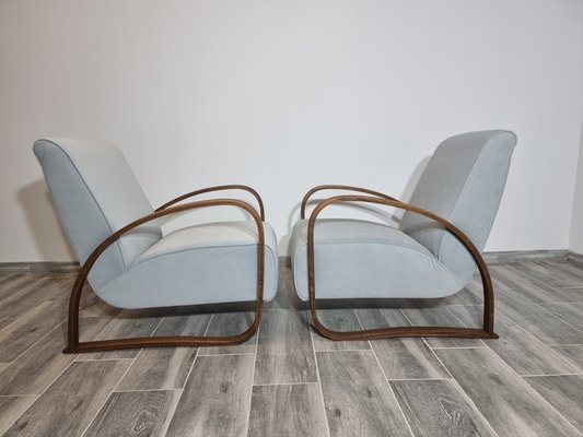 Armchairs by Jindrich Halabala, Set of 2-QJA-1289971