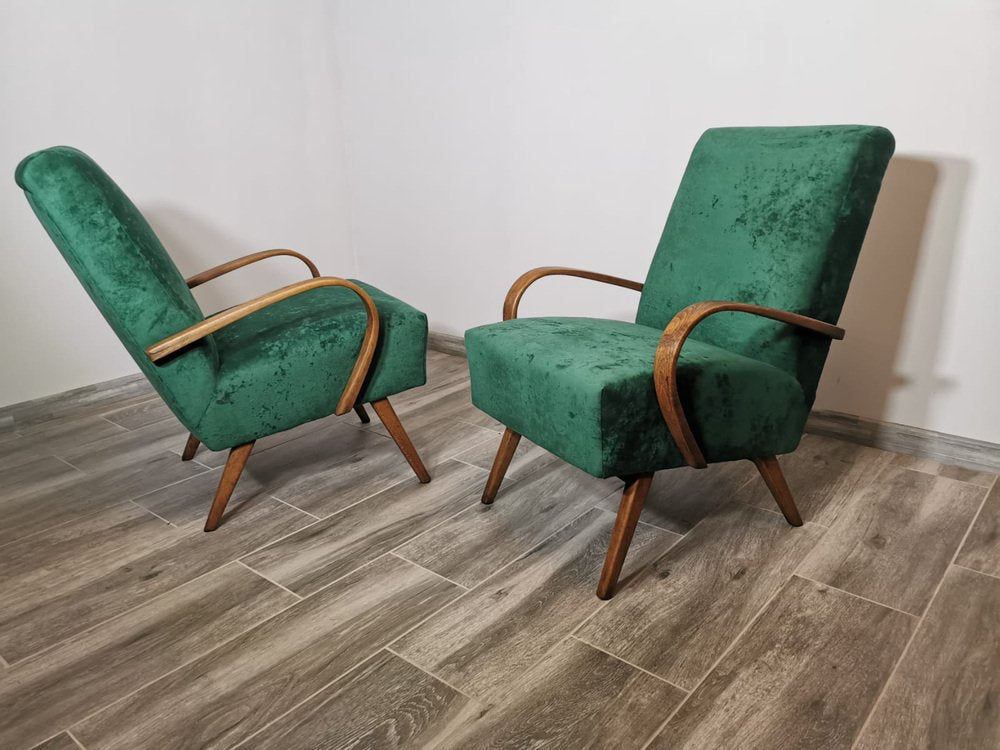 Armchairs by Jindřich Halabala, Set of 2-KGI-968884