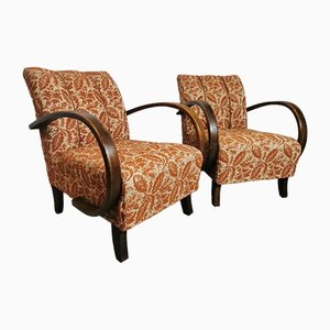 Armchairs by Jindřich Halabala, Set of 2-QJA-1320080