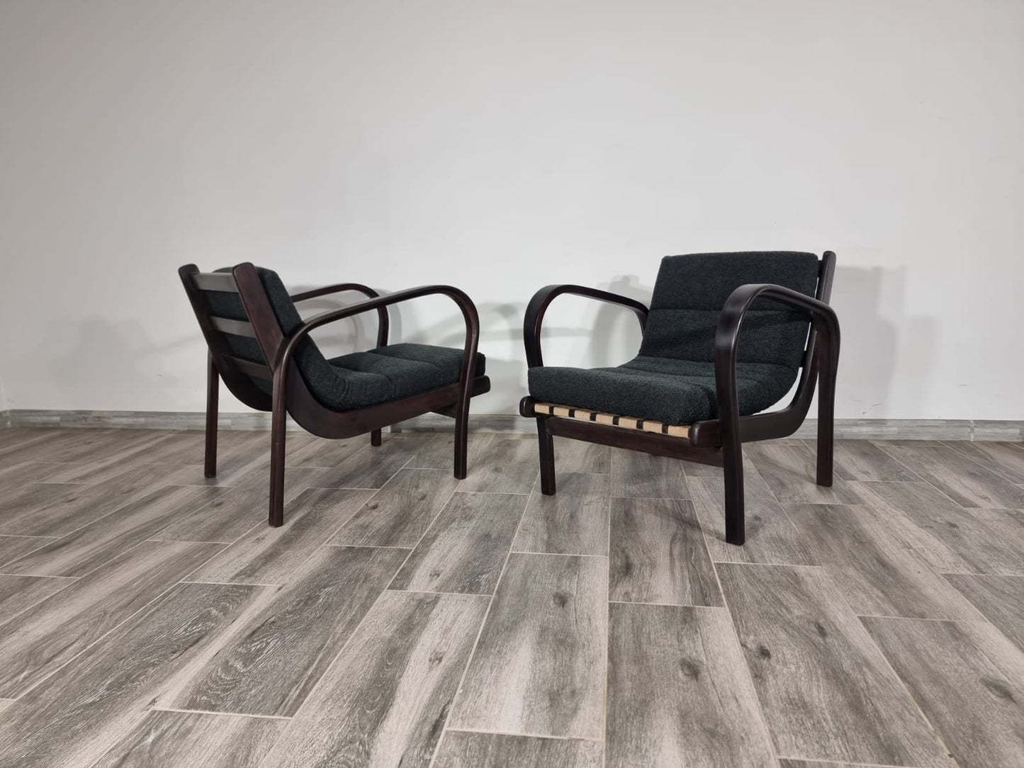 Armchairs by K. Kozelka & A. Kropacek, 1950s, Set of 2