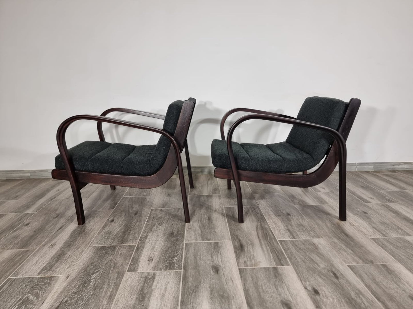 Armchairs by K. Kozelka & A. Kropacek, 1950s, Set of 2