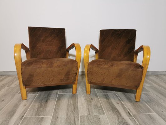 Armchairs by K. Kozelka & A. Kropacek, Set of 2-QJA-1318653