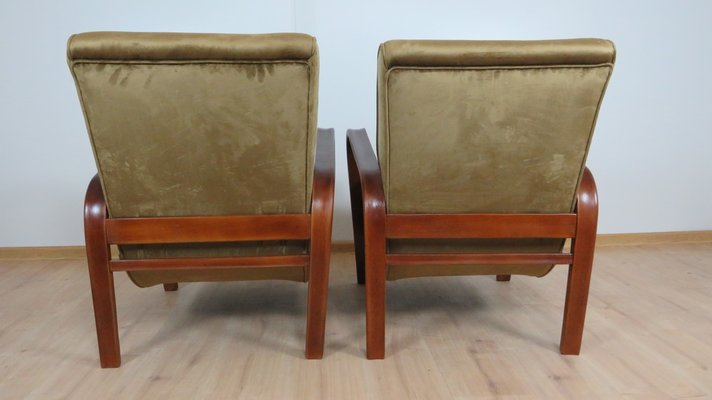 Armchairs by K. Kozelka & A. Kropacek, Set of 2-QJA-1083126