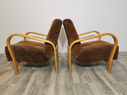 Armchairs by K. Kozelka & A. Kropacek, Set of 2-QJA-1318653