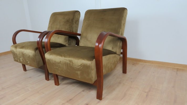 Armchairs by K. Kozelka & A. Kropacek, Set of 2-QJA-1083126