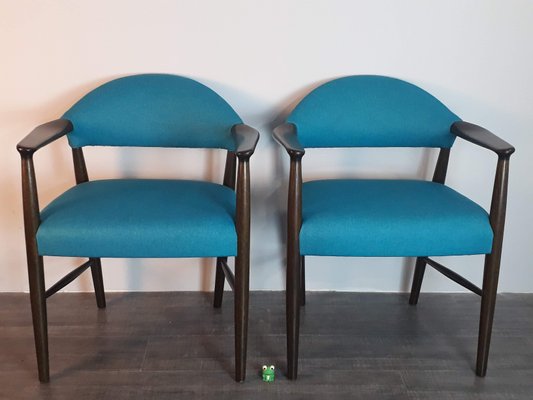 Armchairs by Kurt Olsen for Slagelse Møbelværk, 1950s, Set of 2-EYI-374718