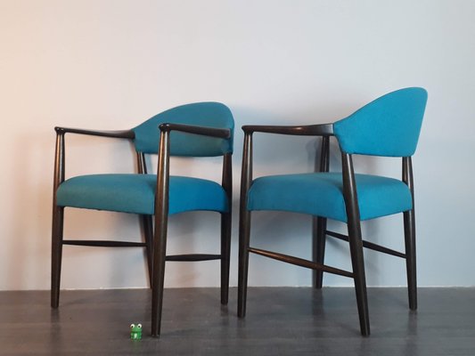 Armchairs by Kurt Olsen for Slagelse Møbelværk, 1950s, Set of 2-EYI-374718