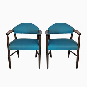 Armchairs by Kurt Olsen for Slagelse Møbelværk, 1950s, Set of 2-EYI-374718