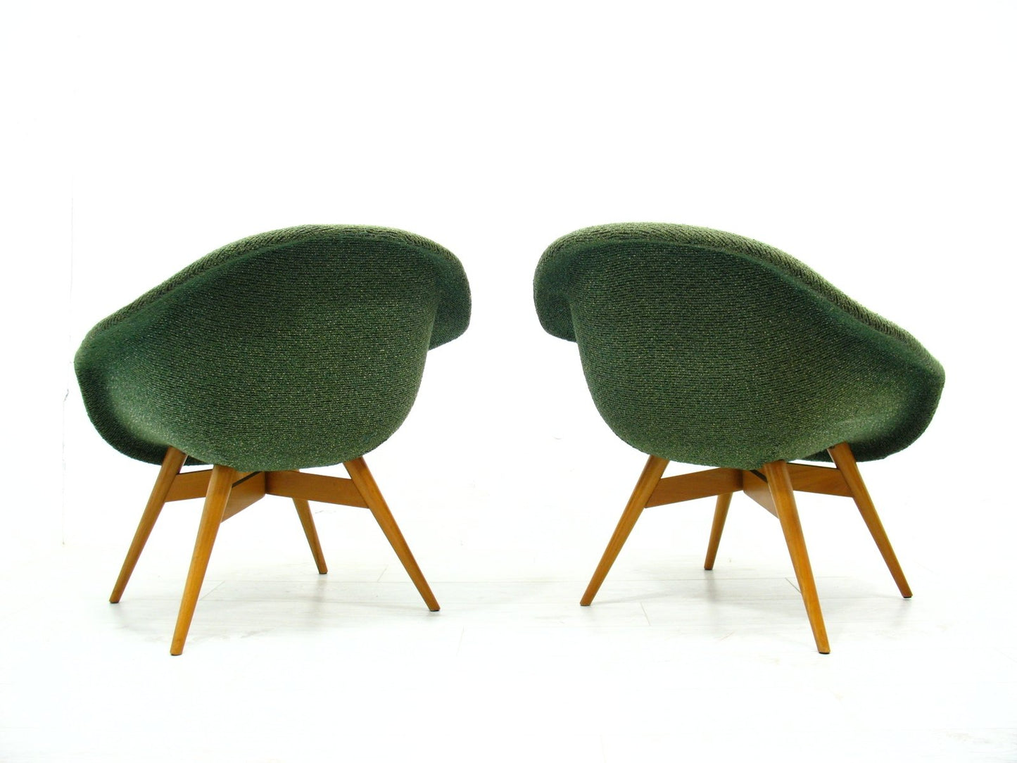 Armchairs by Miroslav Navratil for Cesky Nabytek, 1970s, Set of 2