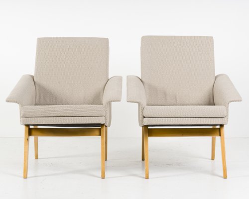 Armchairs by Miroslav Navratil for Jitona, 1960s, Set of 2-FWY-729855