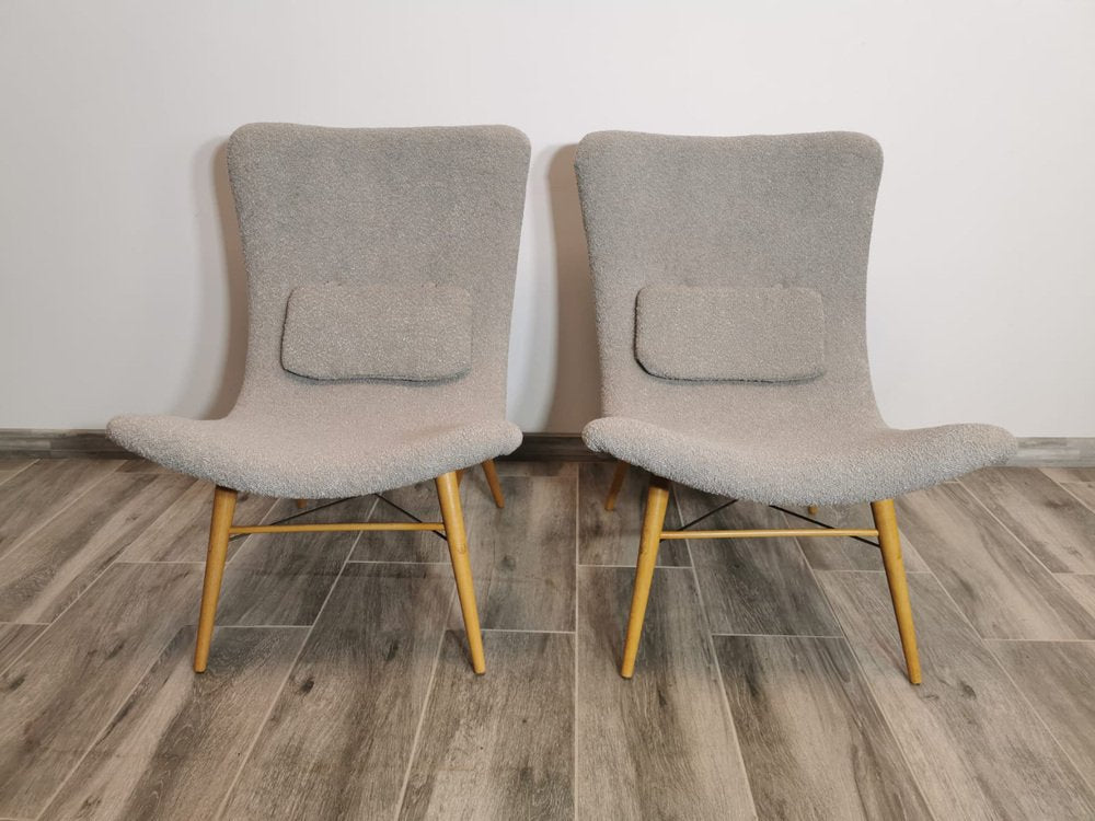 Armchairs by Miroslav Navratil, Set of 2