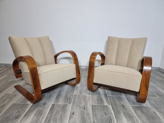 Armchairs by Miroslav Navratil, Set of 2