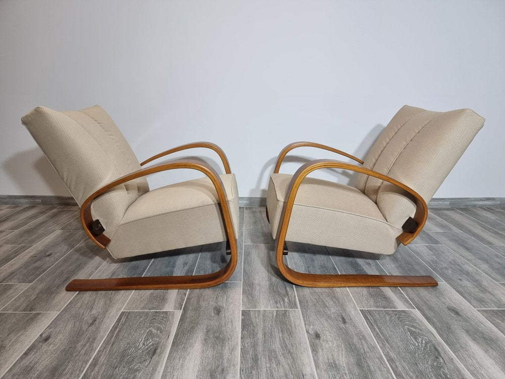 Armchairs by Miroslav Navratil, Set of 2