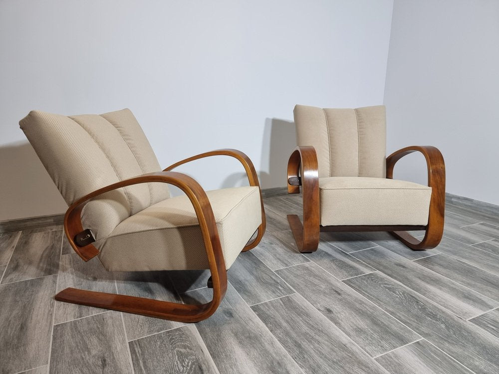 Armchairs by Miroslav Navratil, Set of 2