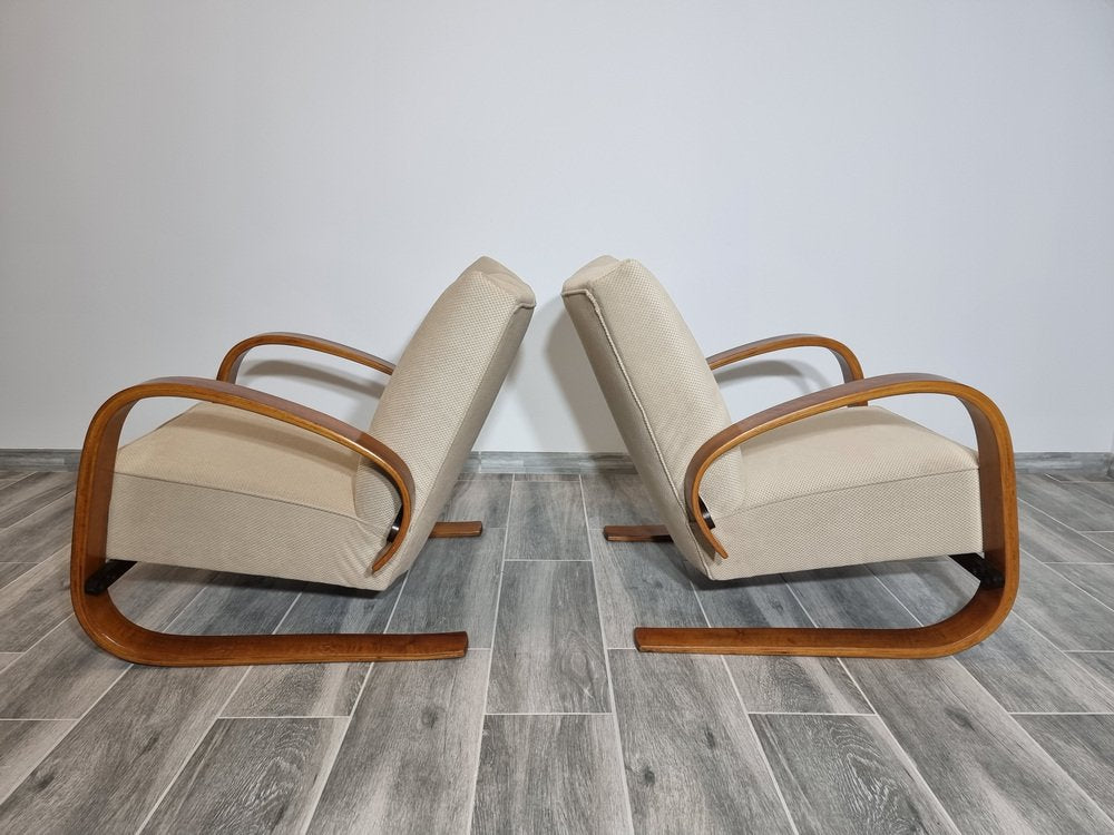 Armchairs by Miroslav Navratil, Set of 2