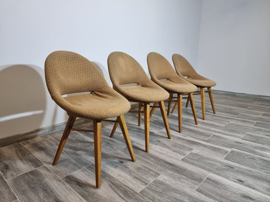 Armchairs by Miroslav Navratil, Set of 4